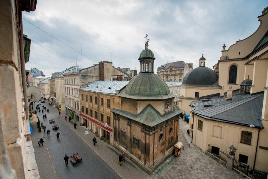 شقة Lviv Hollidays Galytska المظهر الخارجي الصورة